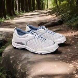 Dr. Andrew Weil Rhythm Women's White Lace up Walking Sneakers Size 9.5M